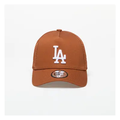 Baseball sapka New Era Los Angeles Dodgers League Essential Trucker Cap Brown/ White