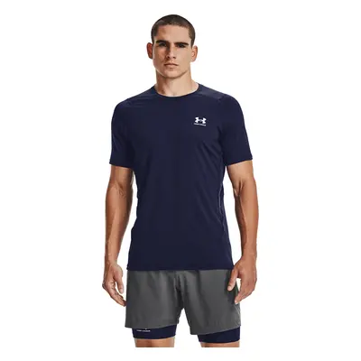 Póló Under Armour Hg Armour Fitted Ss Midnight Navy