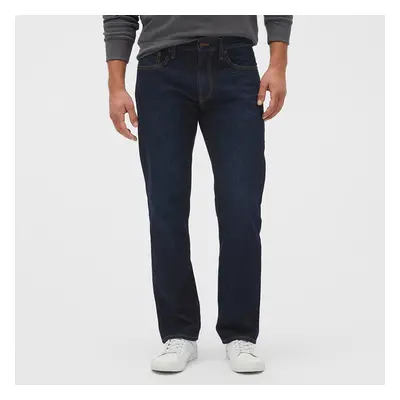 Nadrágok GAP Denim Pants Straight Dark Wash