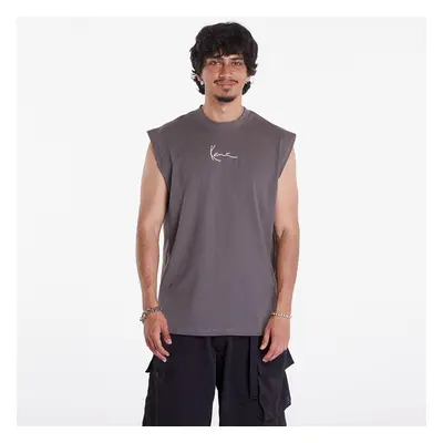 Póló Karl Kani Small Signature Essential Sleeveless Tee Anthracite