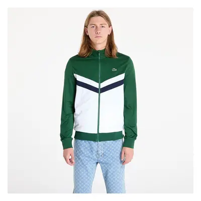 Pulóver LACOSTE Sweatshirts Green/ White-Navy Blue