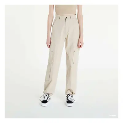 Nadrágok Sixth June Wide Leg Cargo Pants Cream