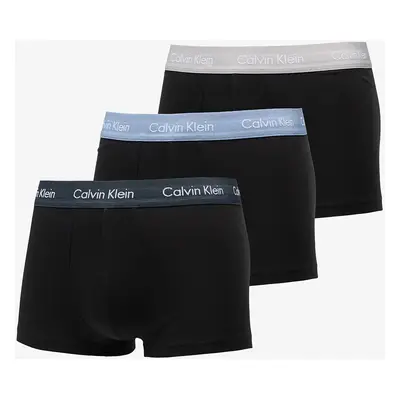 Calvin Klein Low Rise Cotton Stretch Trunk 3-Pack Black