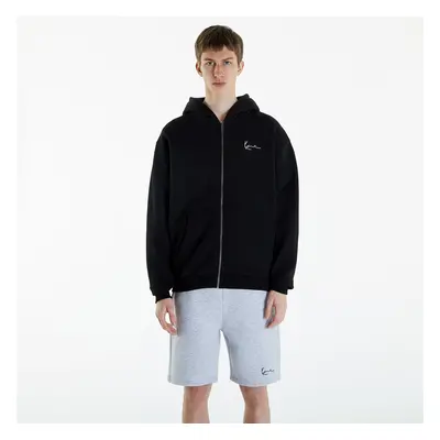 Pulóver Karl Kani Chest Signature Essential Zip Hoodie Black