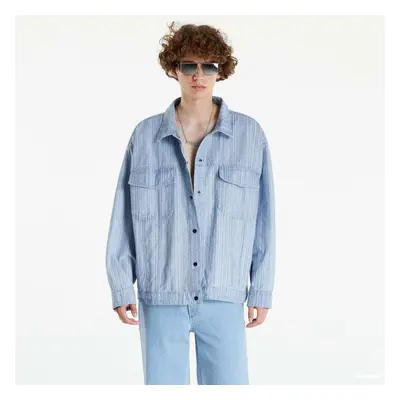 Kabát PREACH Striped Denim Jacket Blue