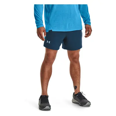 Sort Under Armour Launch 5'' Short Petrol Blue