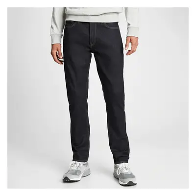 Nadrágok GAP Denim Pants Straight Taper Rinsed