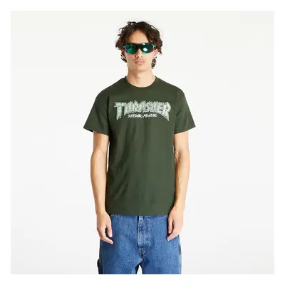 Póló Thrasher Brick T-shirt Forest Green