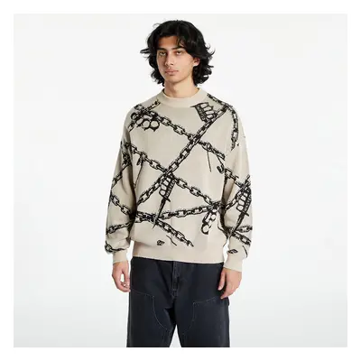 Pulóver Wasted Paris Sweater Knucles Dune