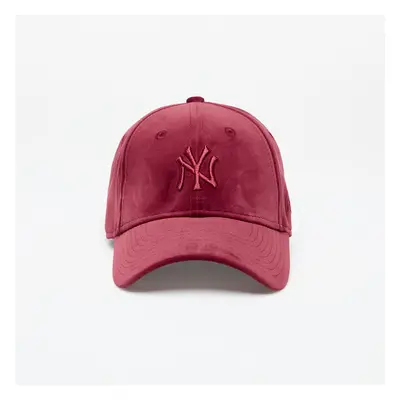 Baseball sapka New Era New York Yankees MLB Womens Velour Midi 9FORTY Adjustable Cap Maroon/ Mar