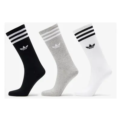 adidas High Crew Sock White/ Mgreyh/ Black