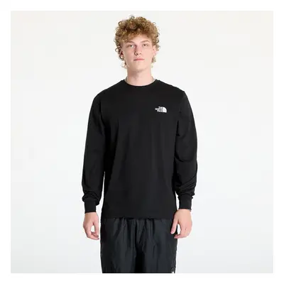 Póló The North Face Long Sleeve Box Tee Tnf Black