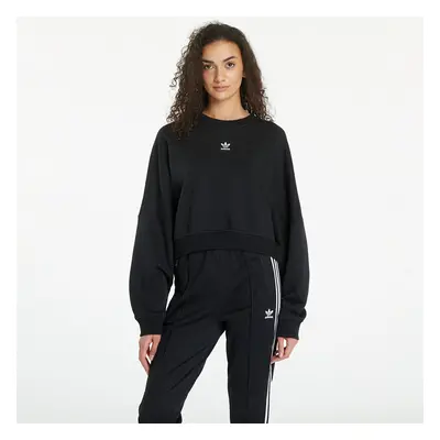 Pulóver adidas Essentials Crew Fleece Sweatshirt Black