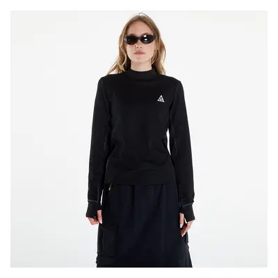 Póló Nike ACG Dri-FIT ADV Goat Rocks Women's Long-Sleeve Top Black/ Black/ Summit White