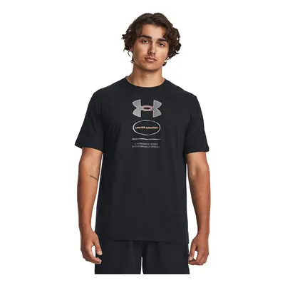 Póló Under Armour M Branded Gel Stack Ss Black