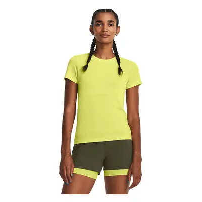 Póló Under Armour Seamless Stride Ss Lime Yellow