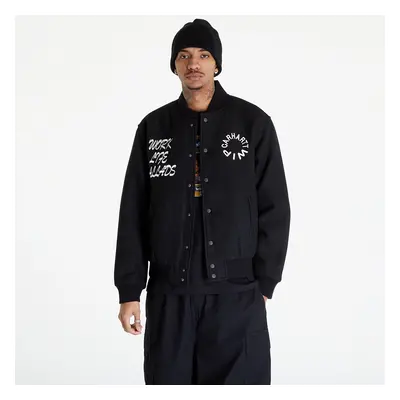 Bomber Carhartt WIP Work Varsity Bomber UNISEX Black