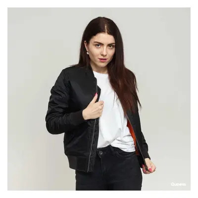 Kabát Urban Classics Ladies Basic Bomber Jacket Black