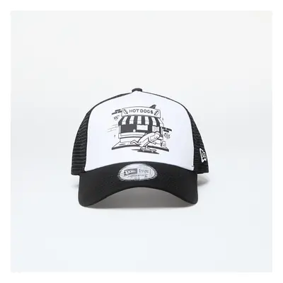 Baseball sapka New Era 9Forty Hot Dog$ Trucker Black/ White