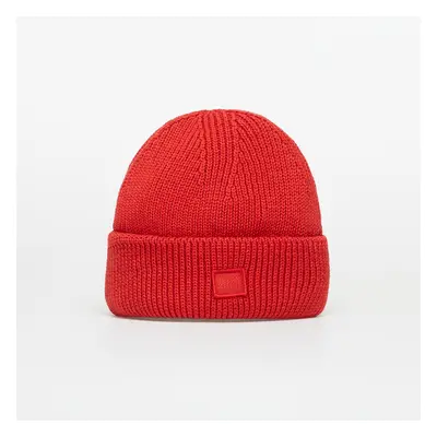 Kalap Urban Classics Knitted Wool Beanie Huge Red