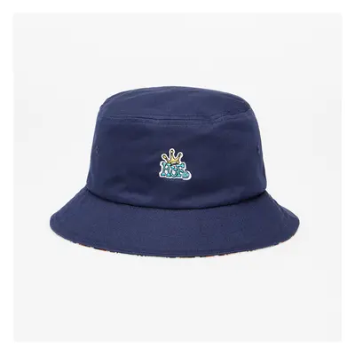 HUF Crown Reversible Bucket Hat Navy/ Multicolor