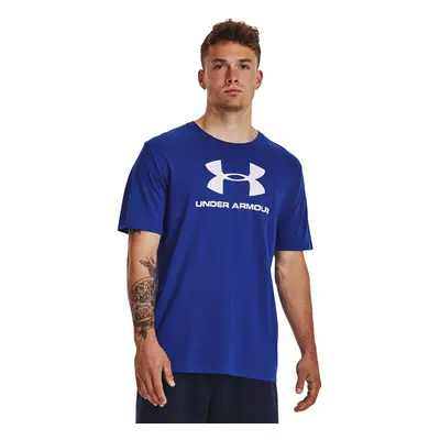 Póló Under Armour M Sportstyle Logo Ss Royal