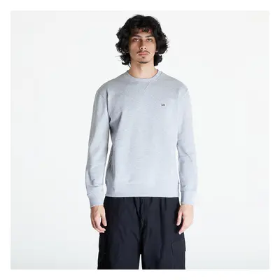 Pulóver Lee Plain Crew Sweatshirt Grey Mele