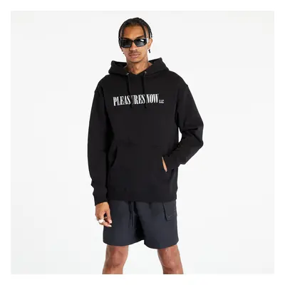 Pulóver PLEASURES LLC Fleece Hoodie Black