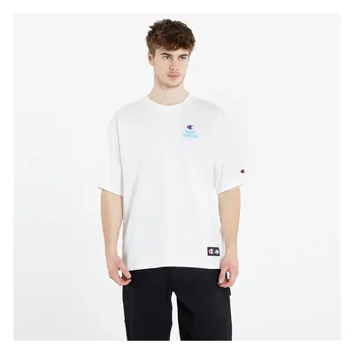 Póló Champion x Space Invaders Crewneck T-Shirt White