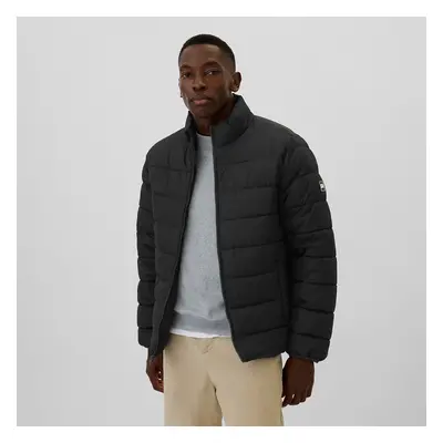 Kabát GAP Logo Puffer Jacket True Black