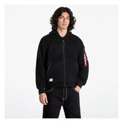 Kabát Alpha Industries Teddystoff Nylon ZH Jacket Black