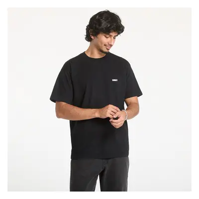 Póló OBEY Bold Icon Heavyweight Tee Jet Black