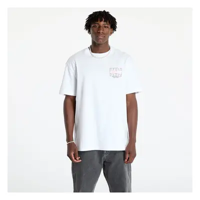 Póló Tommy Jeans Reg Spray Tee Ss White