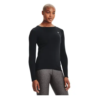 Póló Under Armour Hg Armour Long Sleeve Black