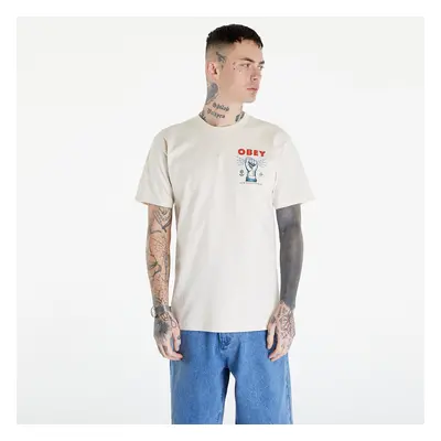 Póló OBEY New Clear Power T-Shirt Cream