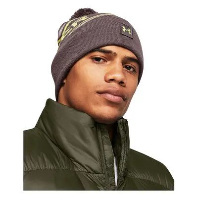 Kalap Under Armour Men'S Halftime Pom Beanie Ash Taupe