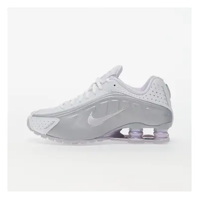 Sneakers Nike W Shox R4 White/ Barely Grape-Mtlc Platinum