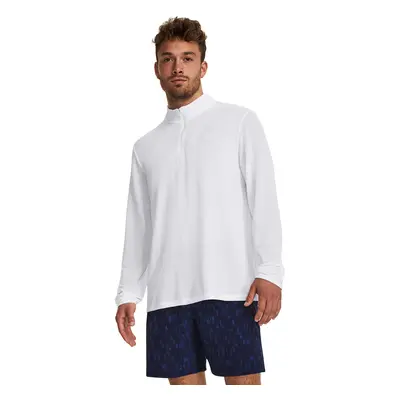 Póló Under Armour Seamless Stride 1/4 Zip White