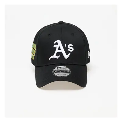 Baseball sapka New Era Oakland Athletics World Series Patch 9FORTY Adjustable Cap Black