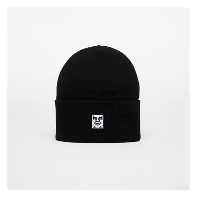 Kalap OBEY Icon Patch Cuff Beanie Black