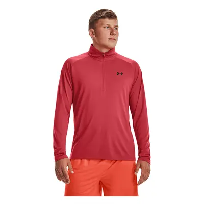 Pulóver Under Armour Tech 2.0 1/2 Zip Red