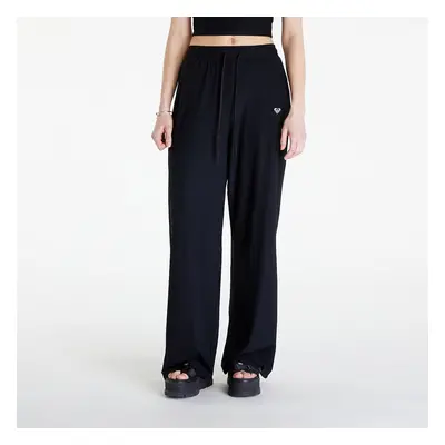 Nadrágok Roxy Rise & Vibe Rib Wide Leg Pants Anthracite