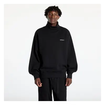 Pulóver Carhartt WIP Script Mockneck Sweat UNISEX Black