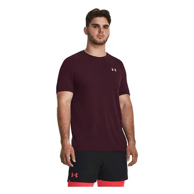 Póló Under Armour Vanish Grid Ss Dark Maroon