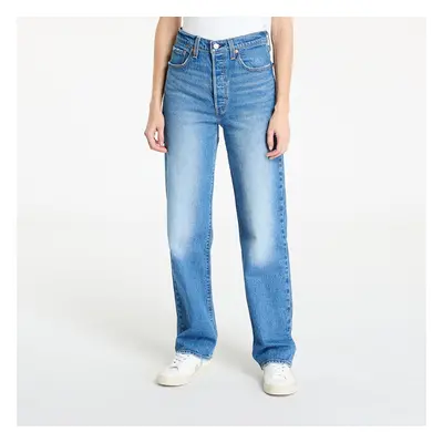 Nadrágok Levi's® Ribcage Full Length Jeans Blue