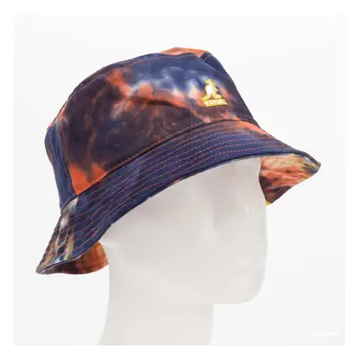 KANGOL Tie Dye Bucket Navy/ Light Red/ Yellow