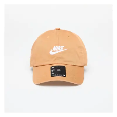 Baseball sapka Nike Club Unstructured Futura Wash Cap Flax/ White