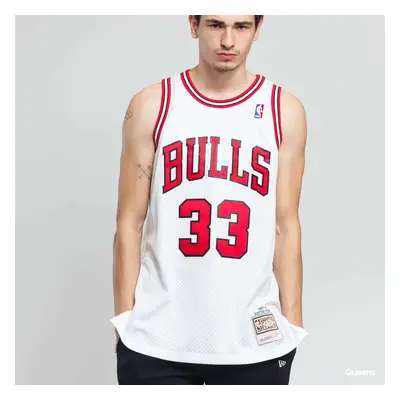 Jersey Mitchell & Ness NBA Swingman Jersey Chicago Bulls Scottie Pippen 33 bílý