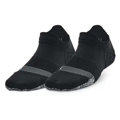 Under Armour Breathe 2 No Show Tab 2Pk Black