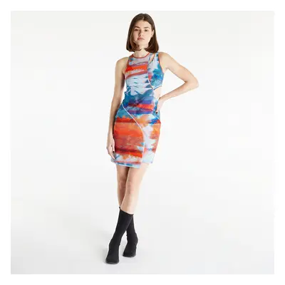 Ruha CALVIN KLEIN JEANS Wrapping Cut Out Dress Multicolour